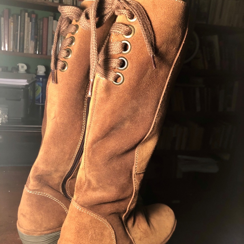 Fly London tall suede boots - Picture 1 of 8